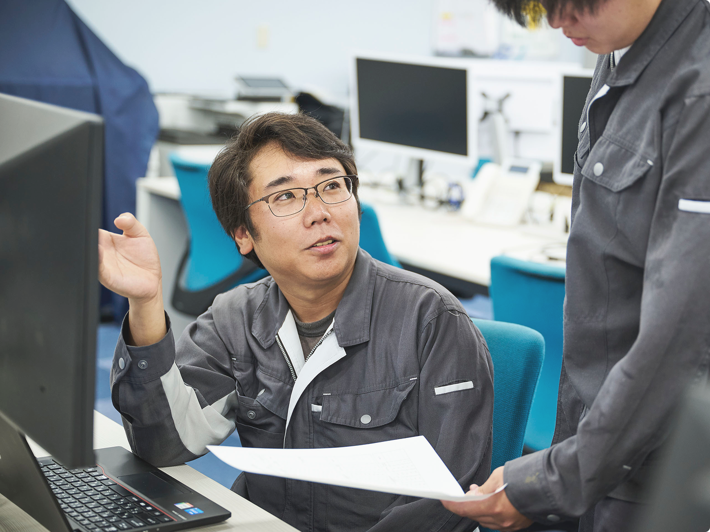 現場経験を活かして管理業務へ