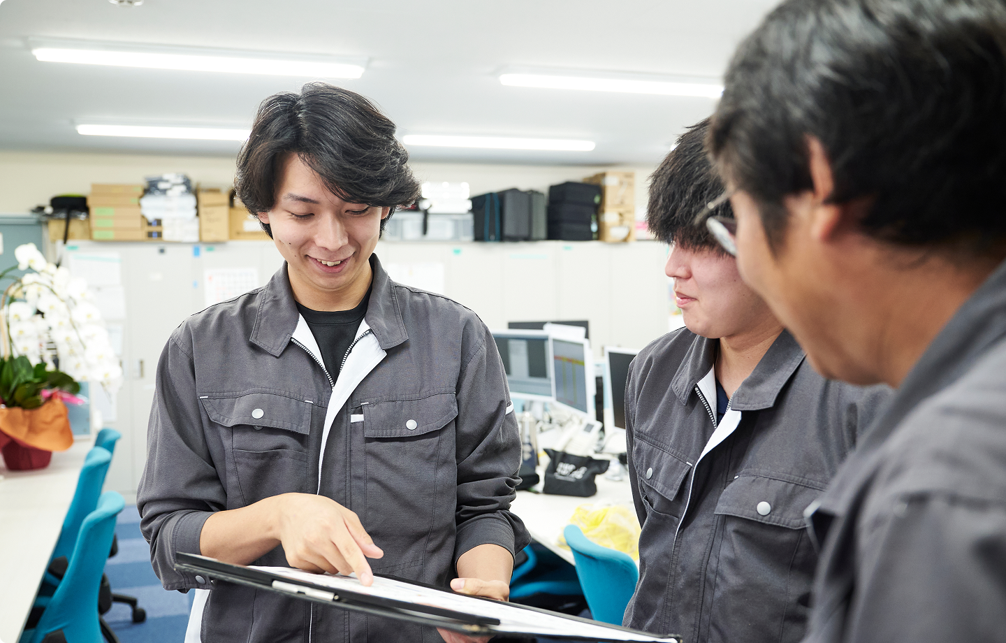 じっくり育てる教育体制